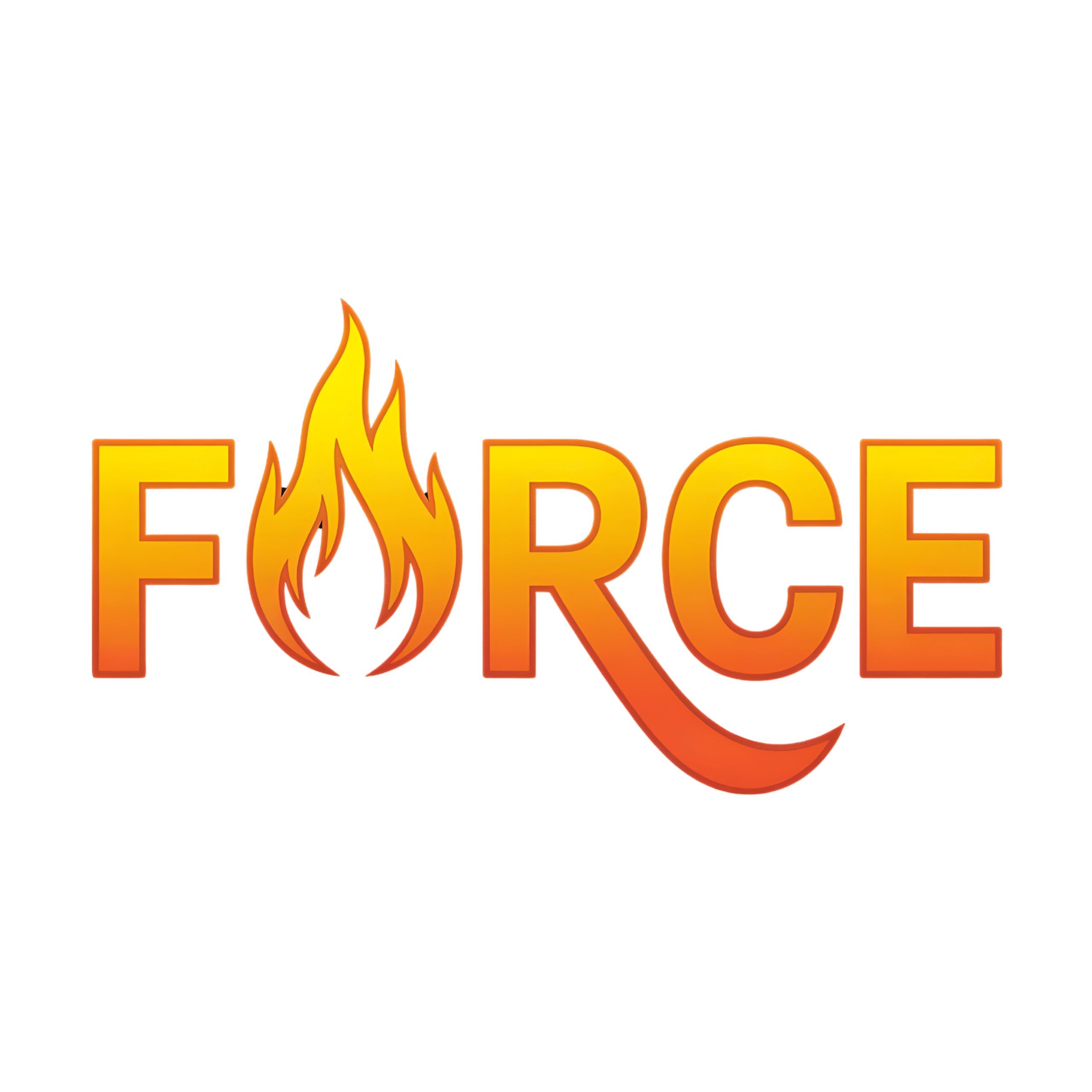 —pngtree—force text logo with fiery 20769032